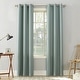 preview thumbnail 17 of 36, No. 918 Sora Casual Textured Grommet Curtain Panel, Single Panel