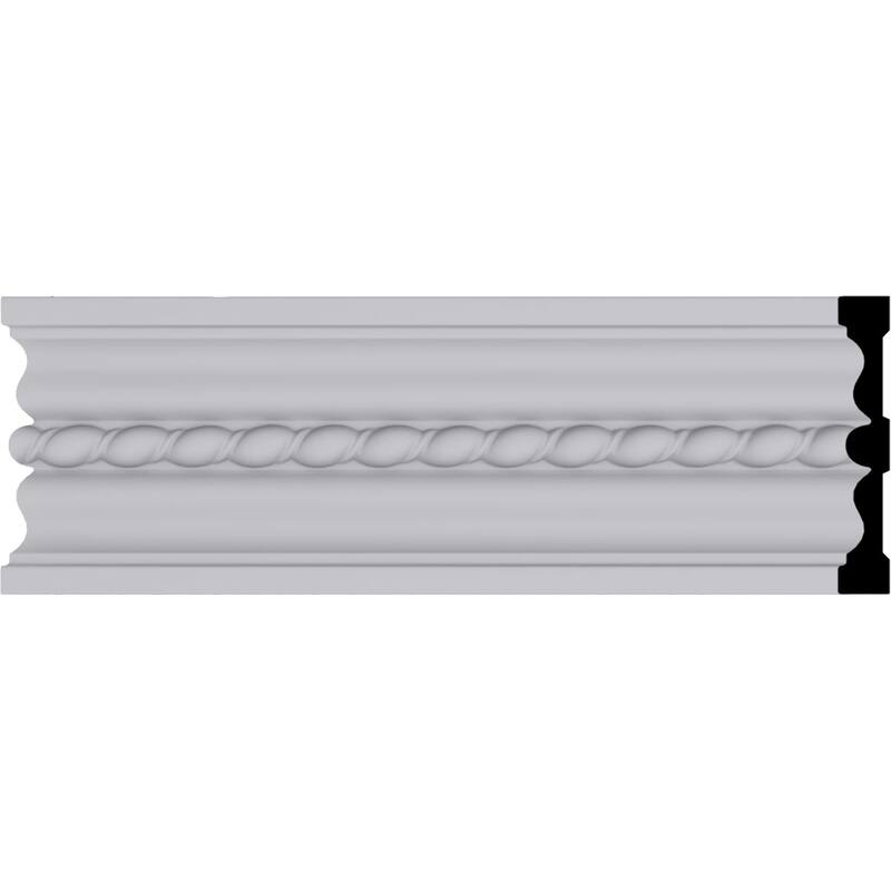 5"H x 7/8"P x 94 1/2"L Orleans Rope Chair Rail or Casing Moulding
