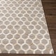 preview thumbnail 3 of 38, Hand-Crafted Esplanade Viscose & Hair-on-hide Area Rug