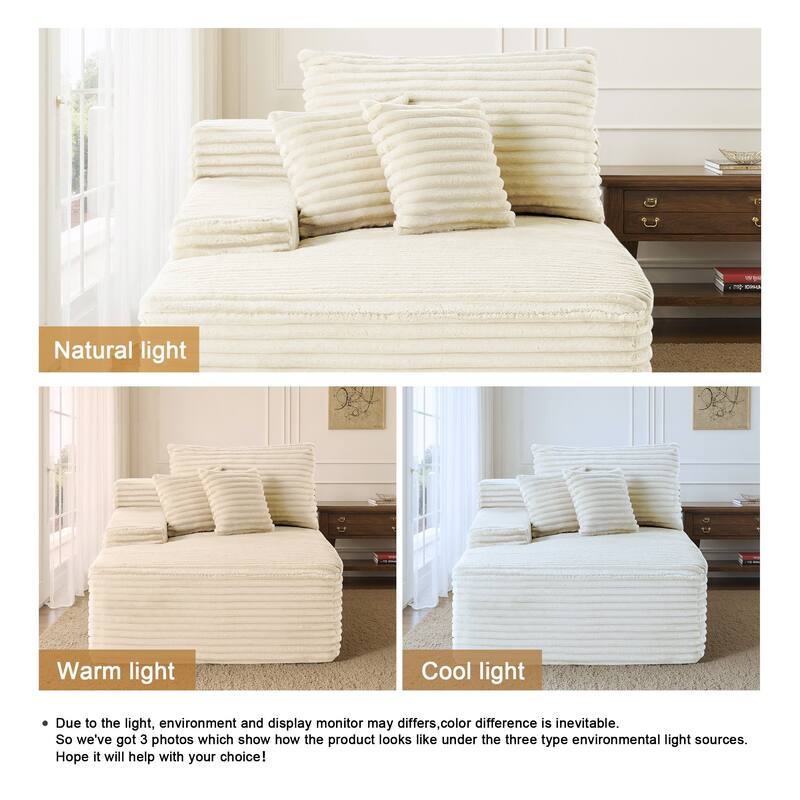 Cathy 41" W No Assembly Required Chaise Lounge