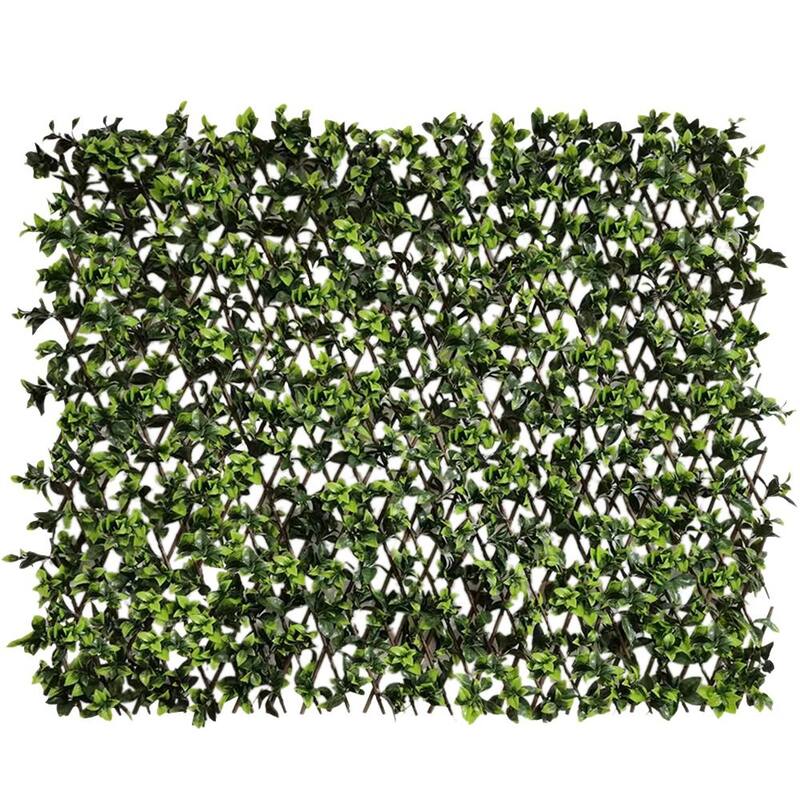 1PCS 32" x 50" Expandable Fence Artificial Hedge Privacy Screen