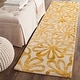 preview thumbnail 7 of 21, SAFAVIEH Handmade Dip Dye Caron Floral Watercolor Wool Rug