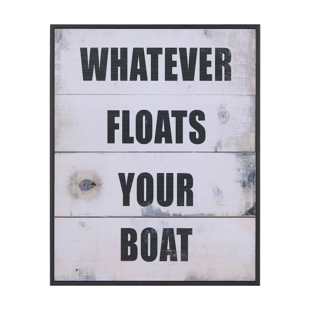 Float Your Boat Framed Art Print