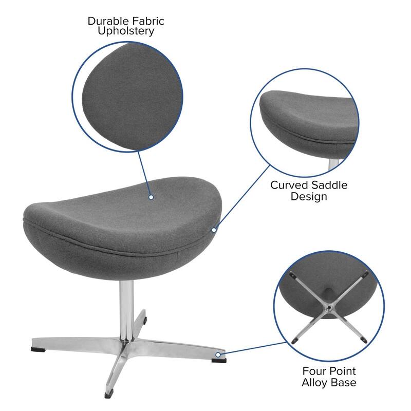Saddle Ottoman - Footrest