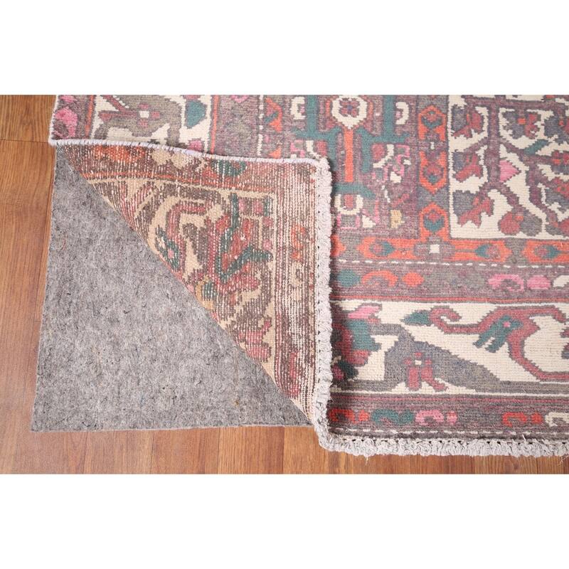 Garden Design Bakhtiari Persian Vintage Ug Hand-Knotted Wool Carpet - 5'2"x 9'6"