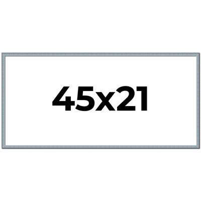 45x21 Frame Rustic Sky Blue Solid Wood Picture Frame | 0.75 Inch
