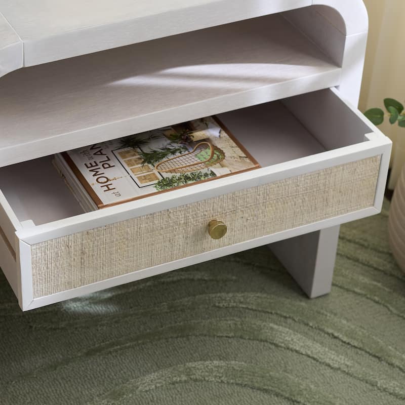 SAFAVIEH Home Prisha 1 Shelf 1-Drawer Nighstand