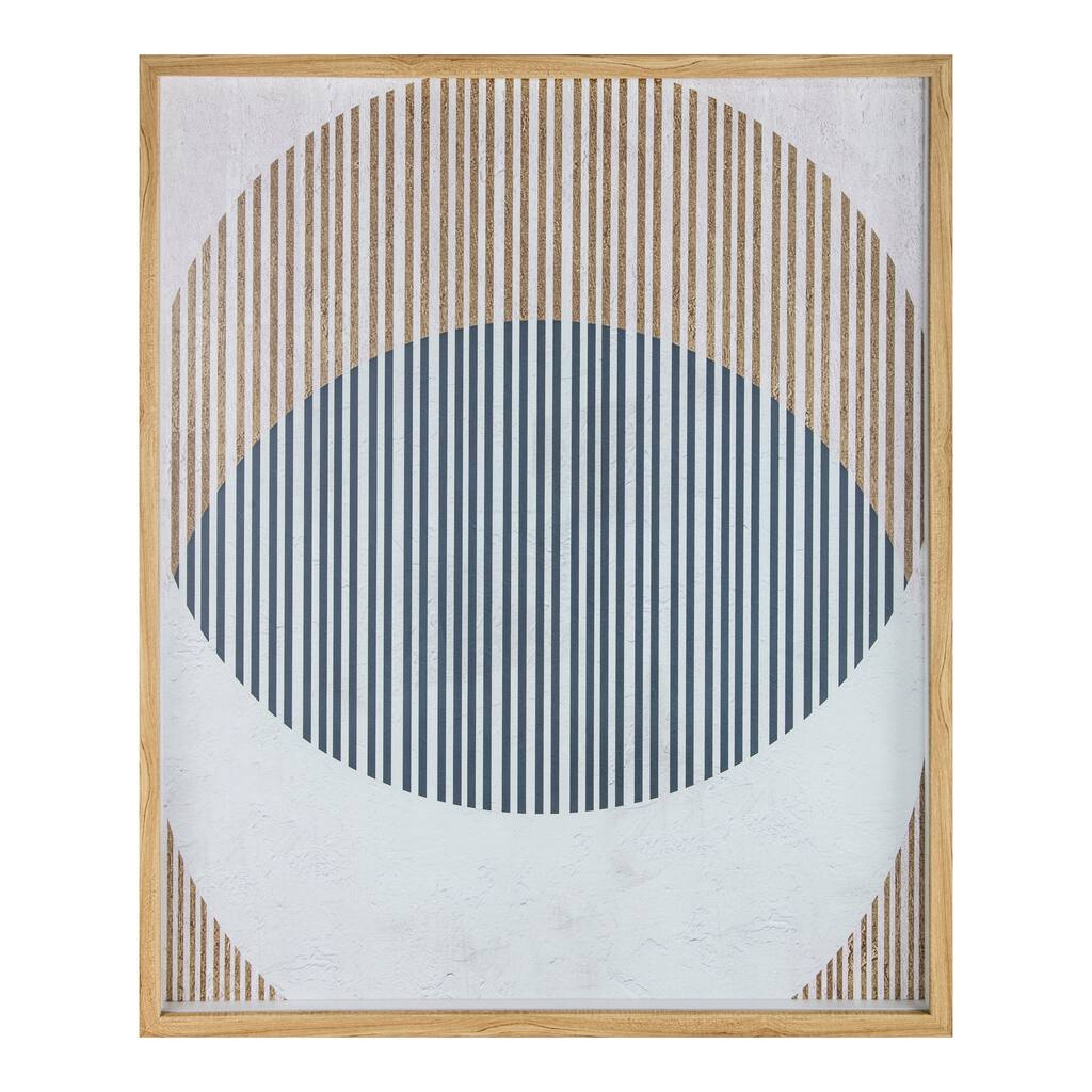 Aurelle Home Modern Circle Pattern Print
