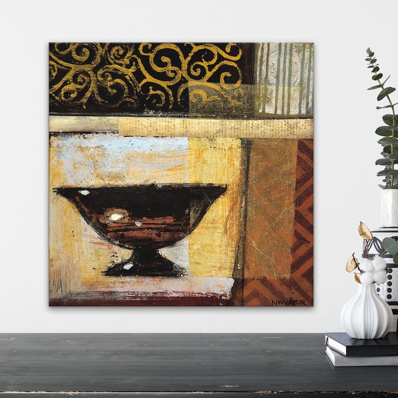 Ancient Urn II' Wrapped Canvas Wall Art by Norman Wyatt Jr.