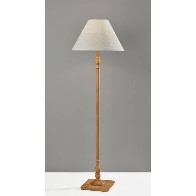 Rigby Floor Lamp - Natural Wood