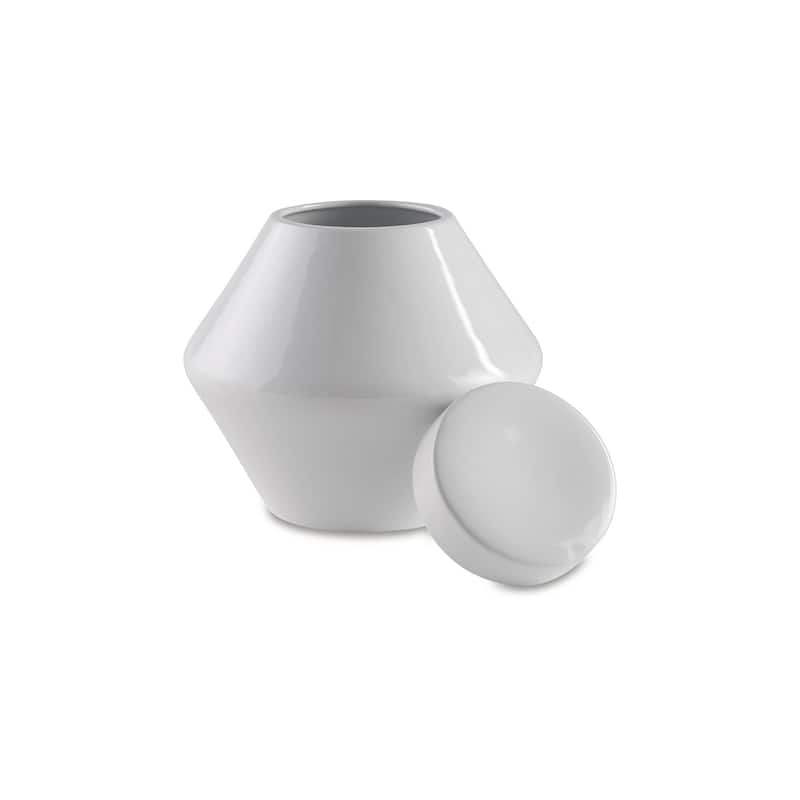 Signature Design by Ashley Domina White Jar (Set of 2)
