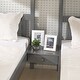 preview thumbnail 5 of 12, Dark Grey Full over Double Twin Bunk Bed