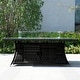 preview thumbnail 12 of 16, Direct Wicker Ellington Rectangle Gas Firepit Rattan Dining Table
