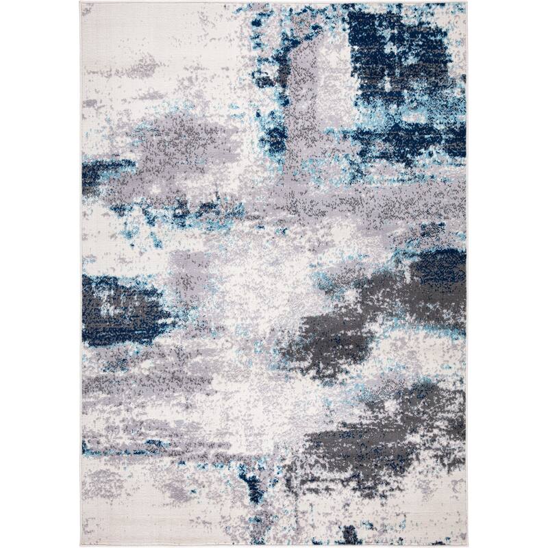 World Rug Gallery Contemporary Abstract Area Rug