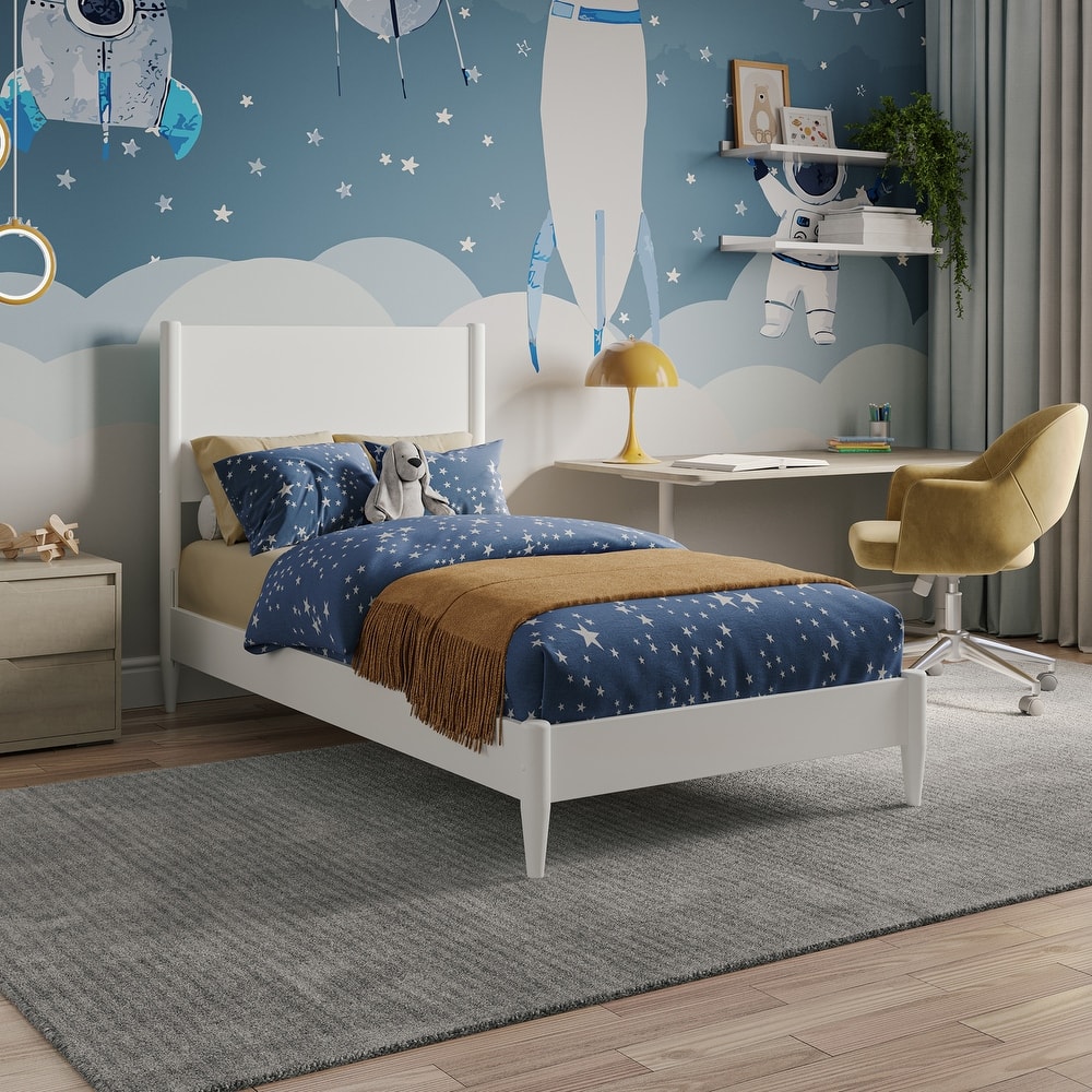 Pasadena Solid Wood Low Profile Platform Bed