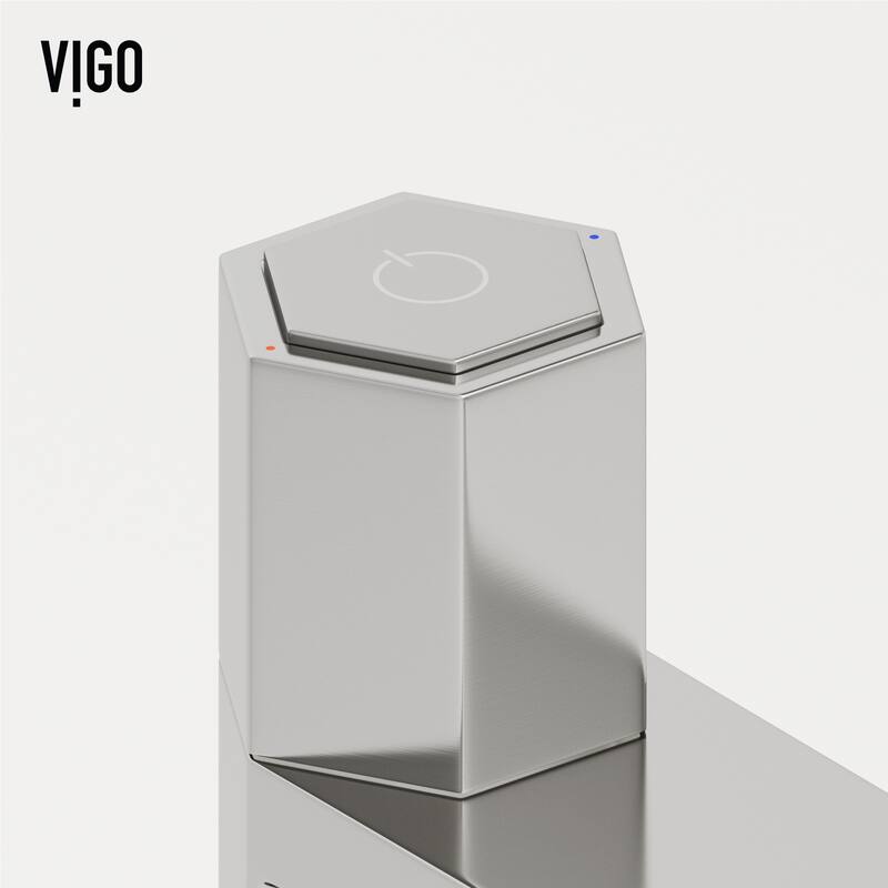 VIGO Nova 10" H Single Handle Single Hole Vessel Bathroom Faucet