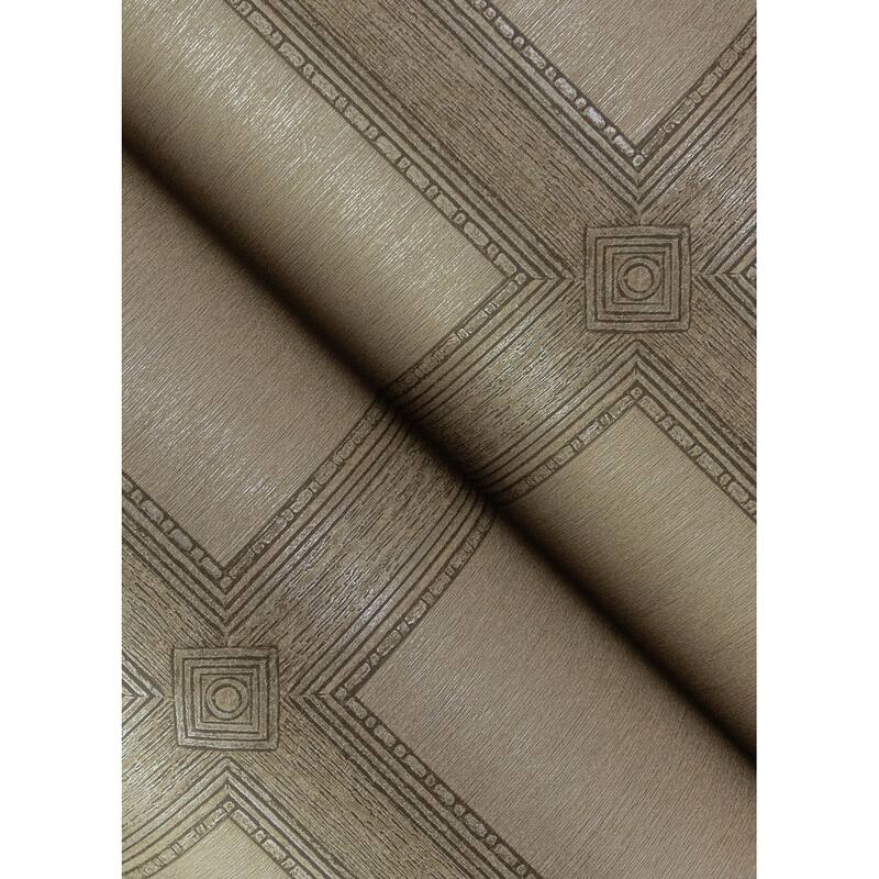 Chris Loves Julia x A-Street Prints Moorland Chestnut Wood Panel Wallpaper