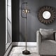 preview thumbnail 6 of 5, Uttermost Elieser Industrial Floor Lamp