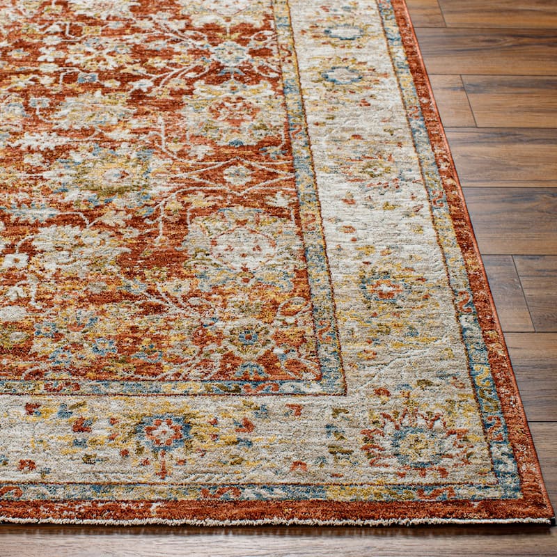 Livabliss Transitional Mona Lisa Medallion Area Rug