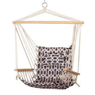 Backyard Expressions Reversible Hanging Rope Swing - Max 275 Lbs ...