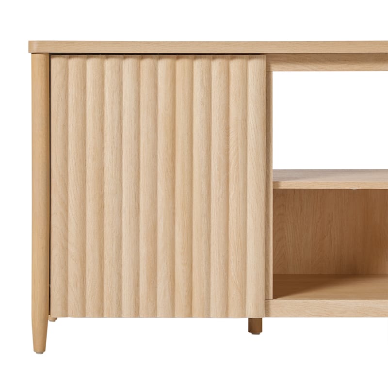 Middlebrook Scandinavian Reeded 58-inch TV Stand with Storage