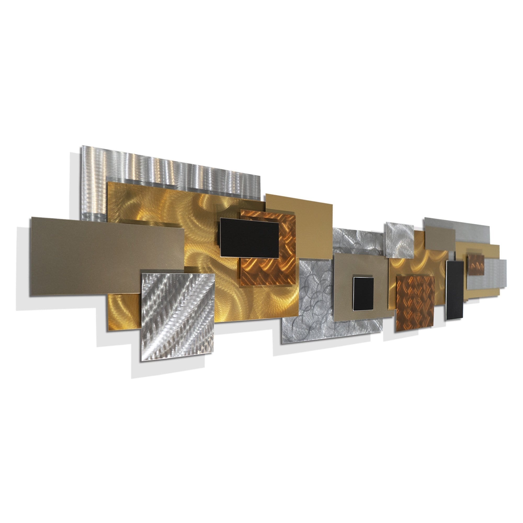 Statements2000 Extra Large Modern 3d Metal Wall Art Hanging Sculpture Jon Allen Copper Impromto Xl Overstock 28545967