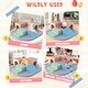 preview thumbnail 3 of 12, 9-Piece Soft Foam Climbing Blocks for Toddlers, Crawl and Climb Foam Play Set for Kids Indoor Gym - 51"X51"X17"