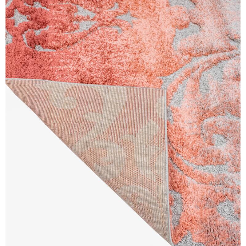 Noori Rug Monaco Sierra High-low Floral Scroll Area Rug