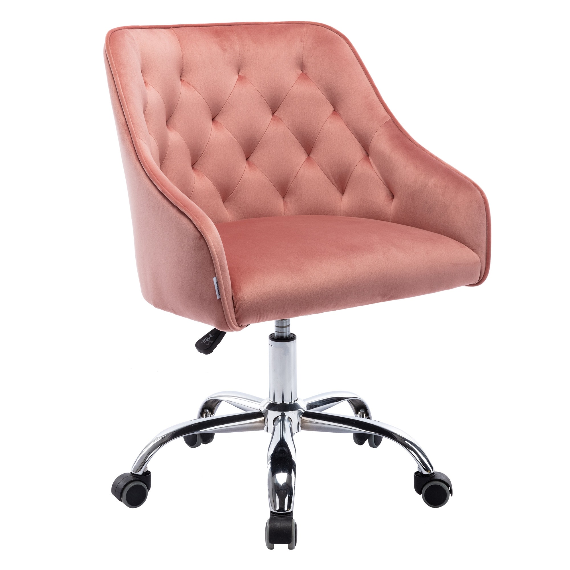 Pink shell store swivel chair