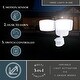 preview thumbnail 2 of 15, Integrated LED Motion Sensor Dusk to Dawn Outdoor Security Flood Light - 180 Range - 70 Ft