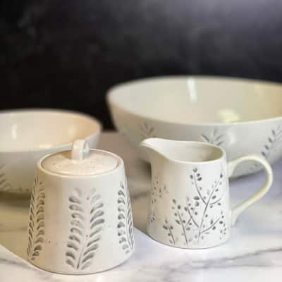 Hudson Valley Night Sugar and Creamer Set