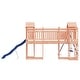 preview thumbnail 6 of 18, vidaXL Swing Set Outdoor Backyard Wooden Playground Equipment for Kids Age 3-8