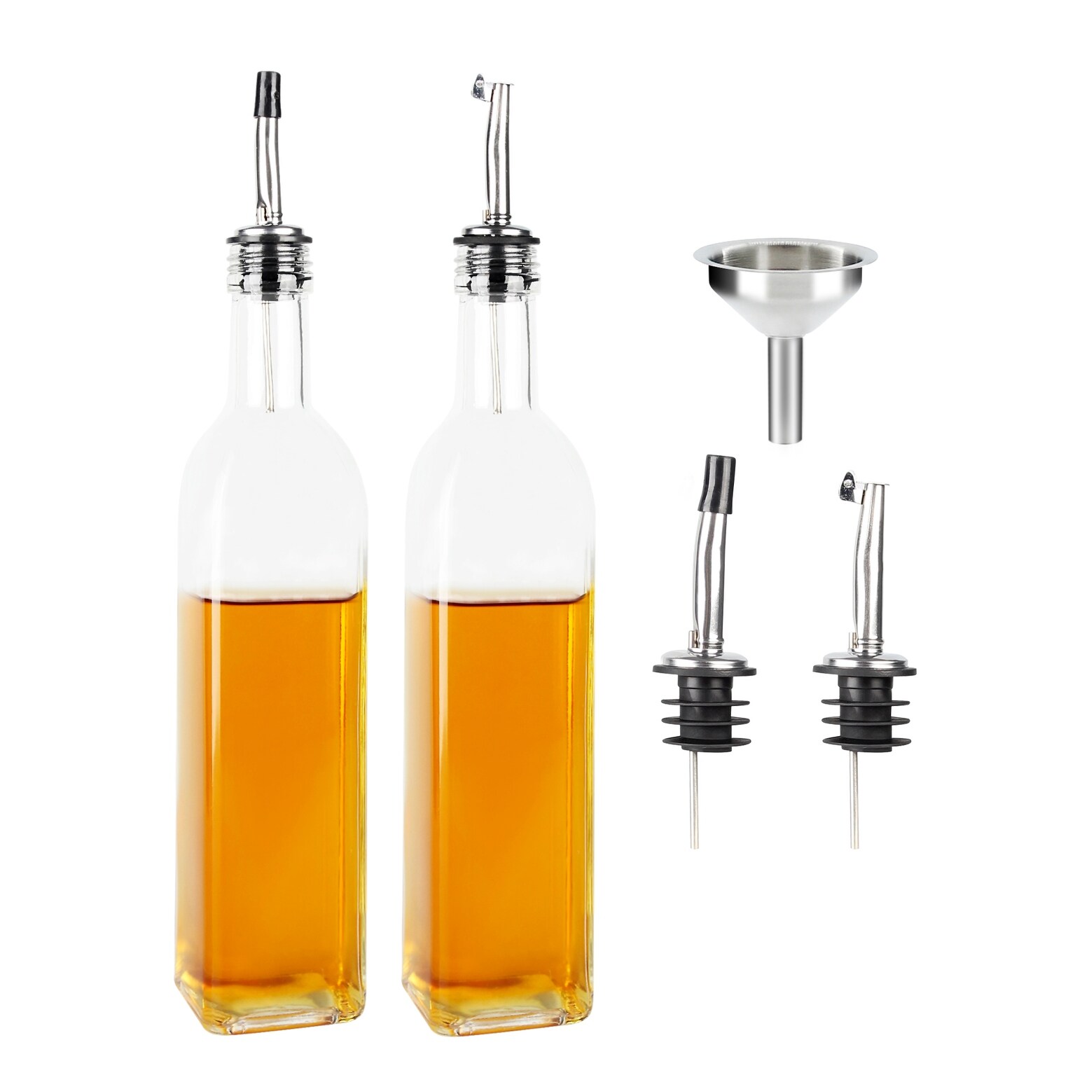 Oil and Vinegar Bottle Set + Reviews