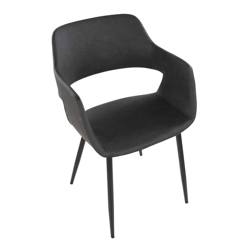 Porch & Den Vallen Dining Chair with Metal Legs (Set of 2)