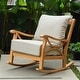 preview thumbnail 45 of 62, Cambridge Casual Lowell 5-Piece Indonesian Teak Outdoor Conversation Set