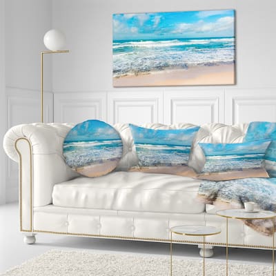 Indian Ocean Panoramic View - Extra Large Seashore Canvas Art