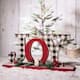 Glitzhome Christmas Wooden Word Table Decor