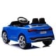preview thumbnail 3 of 34, 12V Licensed Audi SQ8 for Kids Electric Car with Dual Drive, Blue, 2-Seat
