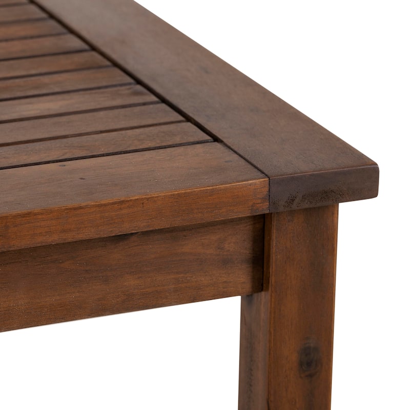 Middlebrook Surfside Solid Acacia Wood Outdoor Dining Table