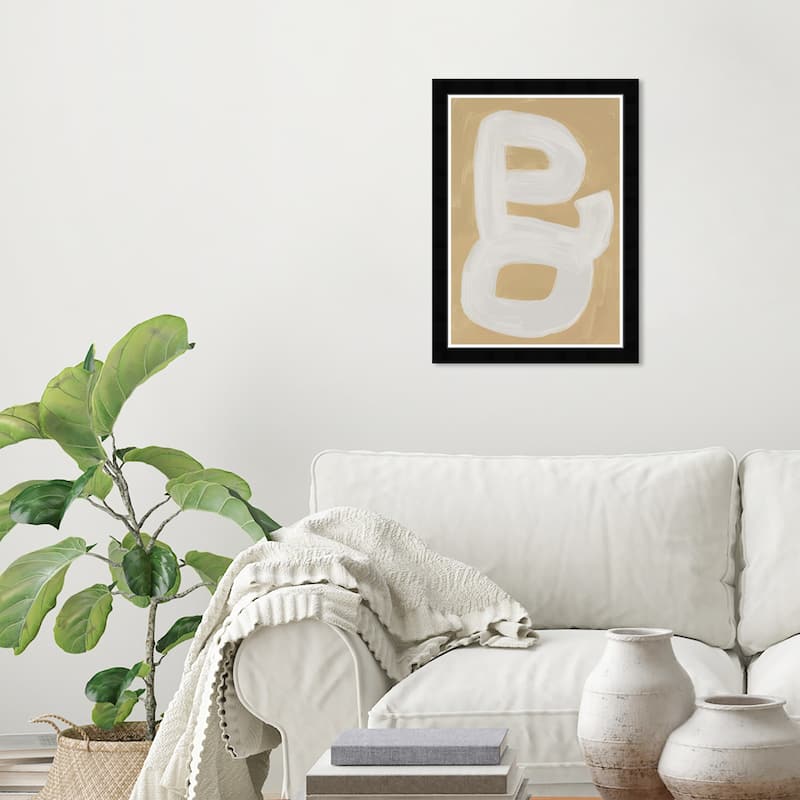 Wynwood Studio Sunny Road Framed Boho Minimalist Abstract Prints