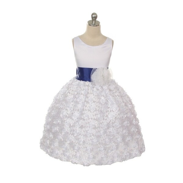 baby white occasion dress