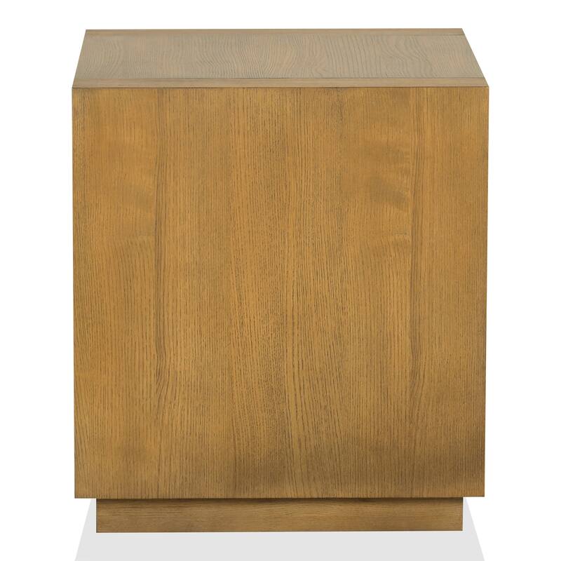 Furniture of America Gryel Modern 20-inch 1-Shelf Square End Table