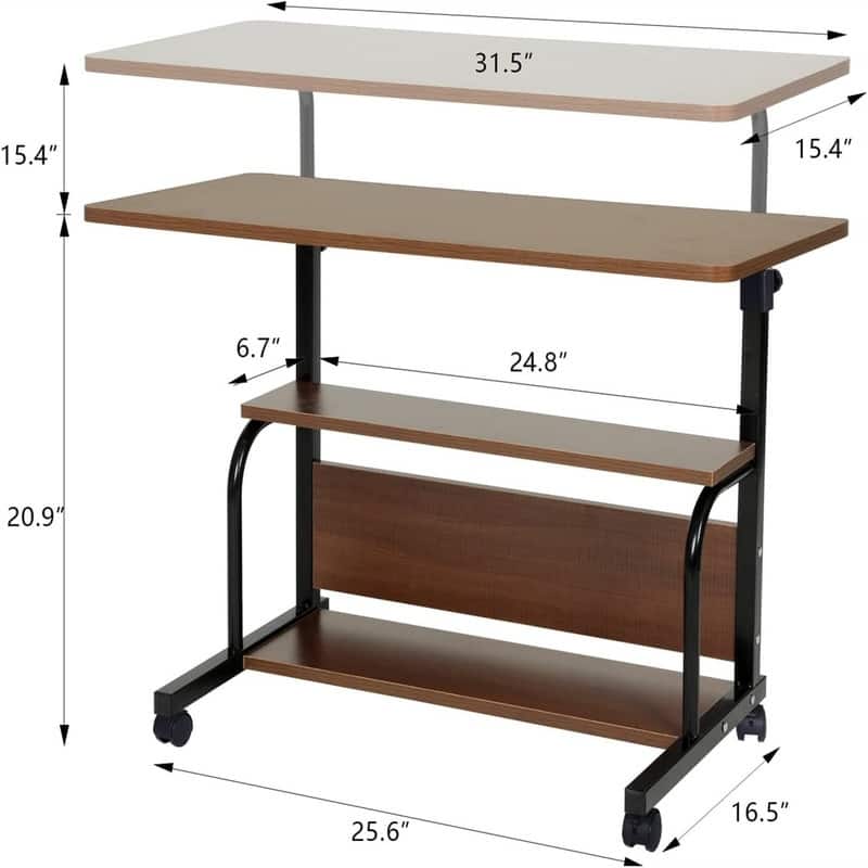 Adjustable Laptop Desk Small Standing Desk