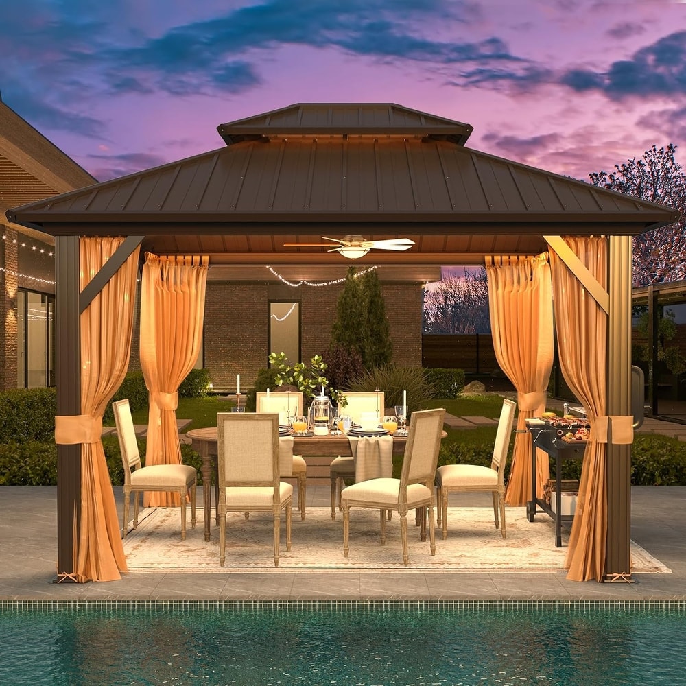 10 x 12 metal gazebo cheap