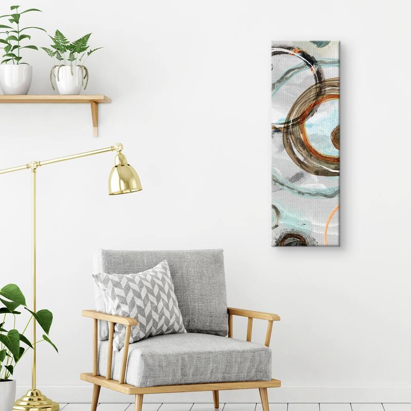 Abstract Circles II Canvas Art Print