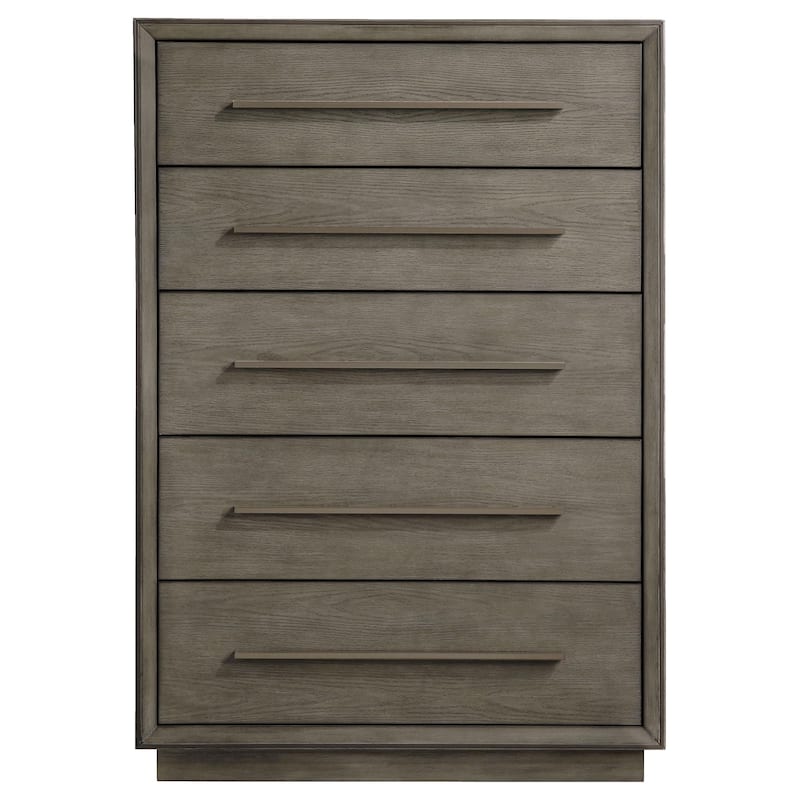 Durango 5-drawer Bedroom Chest Taupe Oak