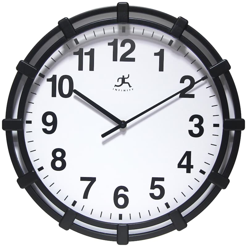 Skipper 16" Wall Clock - 16 in. - Black