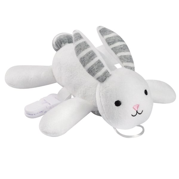 slide 2 of 5, Petra Pacifier Leash White