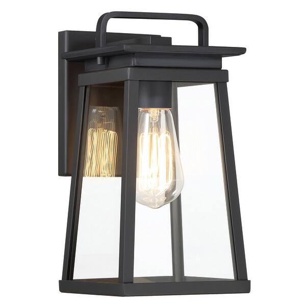 slide 2 of 8, The Great Outdoors 73211 Isla Vista 11" Tall Outdoor Wall Sconce with Coal
