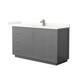 Option Dark Gray / Giotto Quartz Top / Brushed Nickel